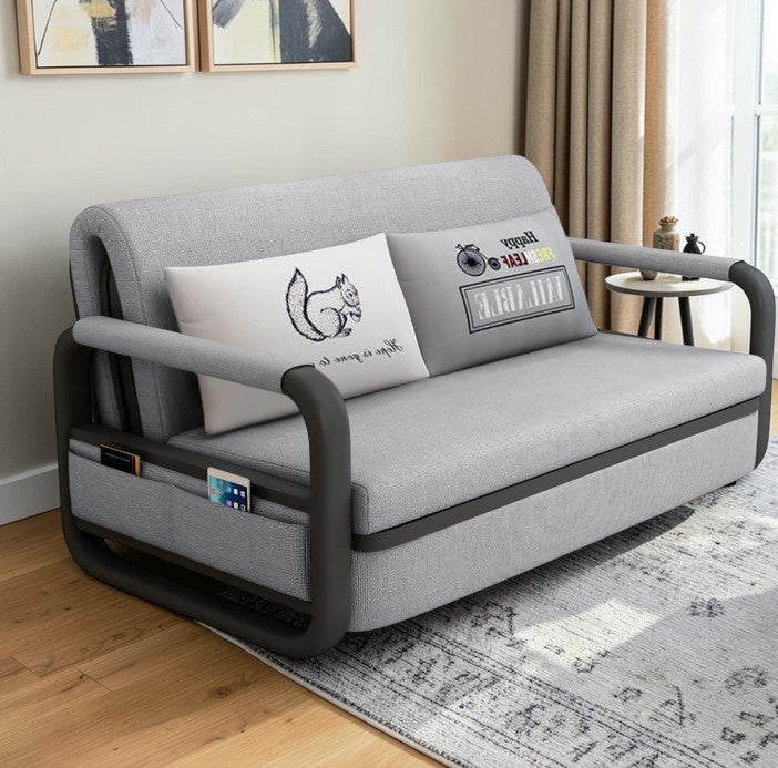 UNICORN FURNITURE Double Sofa Bed with Storage (158cm)