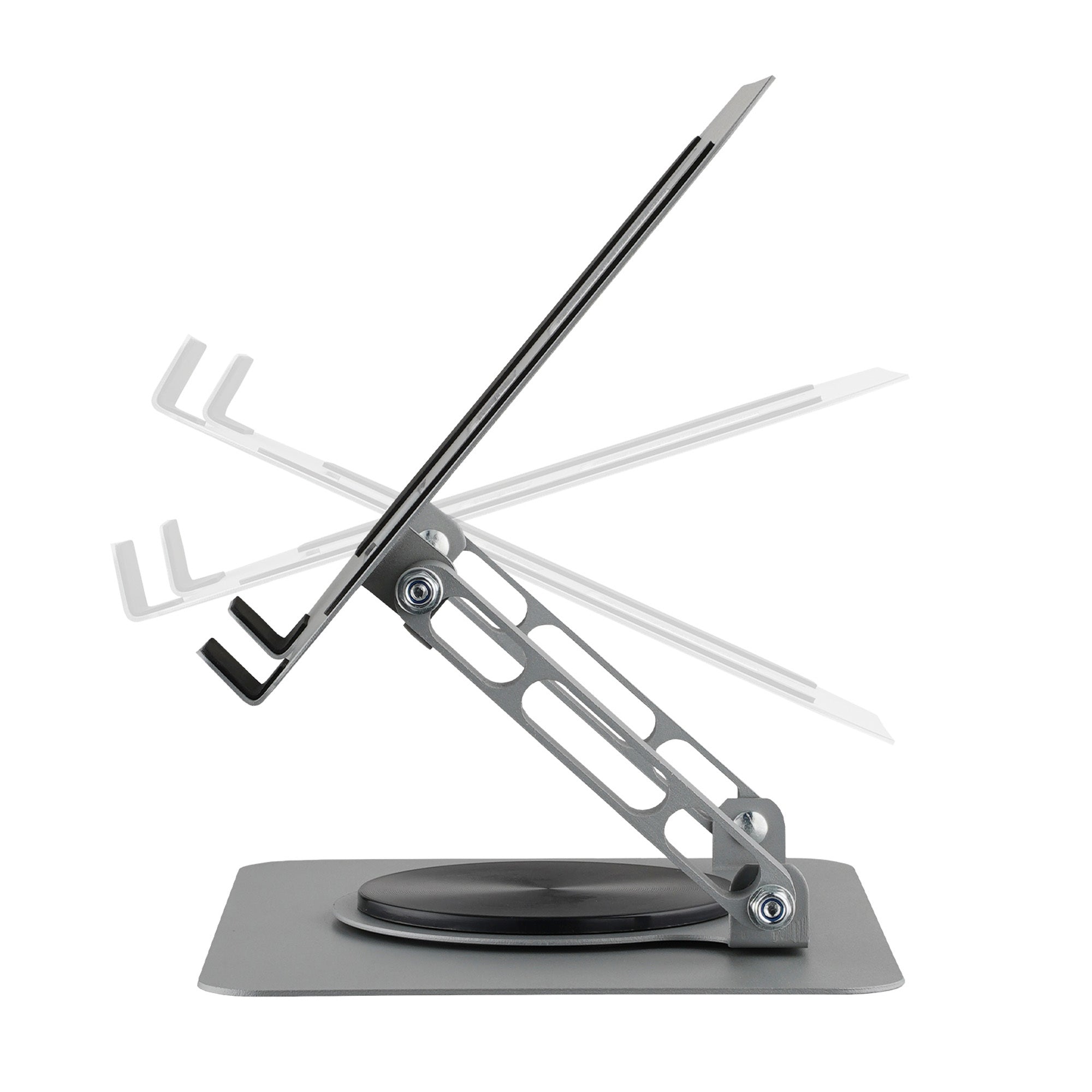 360° Adjustable Foldable Laptop Tablet Stand Riser Bracket Holder for Desk