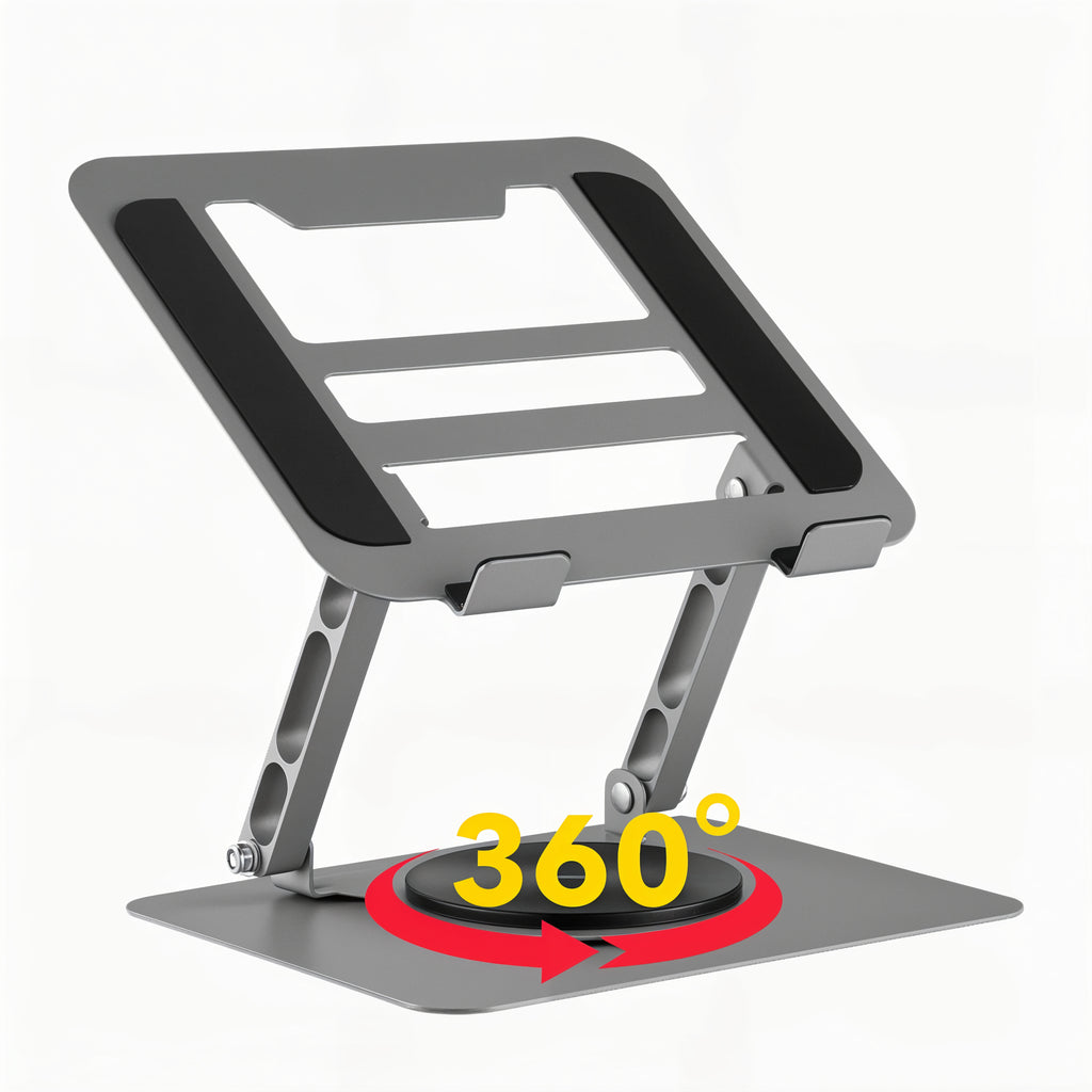 360° Adjustable Foldable Laptop Tablet Stand Riser Bracket Holder for