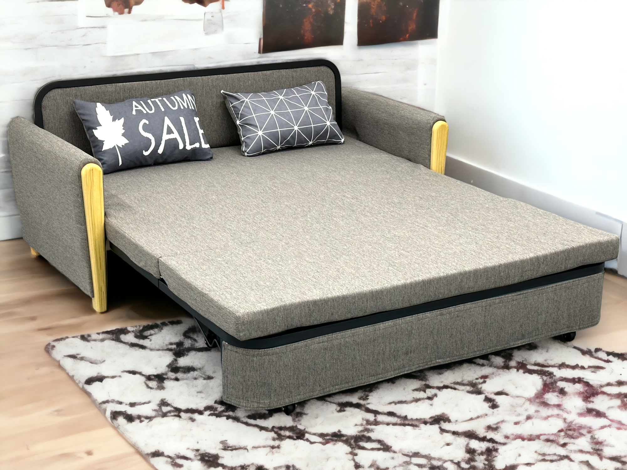 Unicorn Furniture Sofa Bed Modern Reclining Foldable Bed Pull Out Sofa Bed With Storage