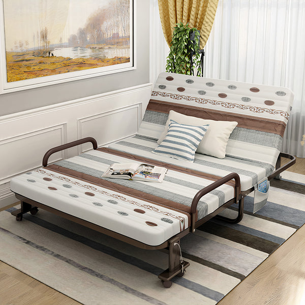 Folding Bed - 6 Level Adjustable Foldable Bed - Fold Away Bed