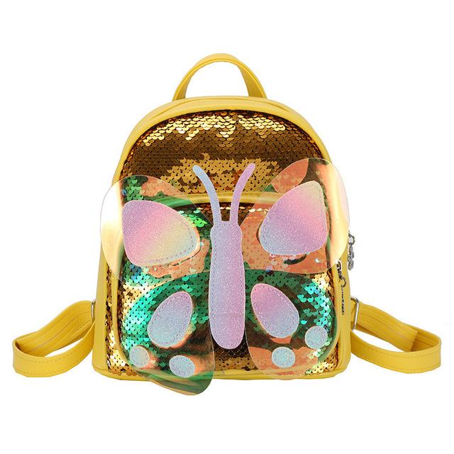 2021 Unicorn Butterfly 3D Kids Backpack with Reversible Sequins. Spacious bag for kids, brilliant rucksack for Children School Bag, Nursery Or Preschool Bag, Kids Toddlers Travel Bag in lovely colors.